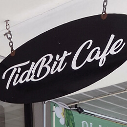 TidBit Cafe's logo